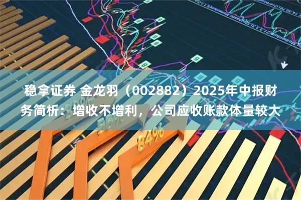 稳拿证券 金龙羽（002882）2025年中报财务简析：增收不增利，公司应收账款体量较大