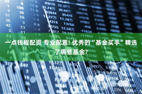 一点钱程配资 专业配置! 优秀的“基金买手”精选了哪些基金?